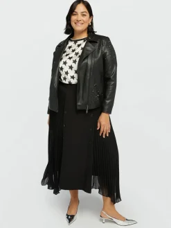 Fiorella Rubino Cappotti E Giubbotti|Giacche E Blazer|Biker Con Le Borchie