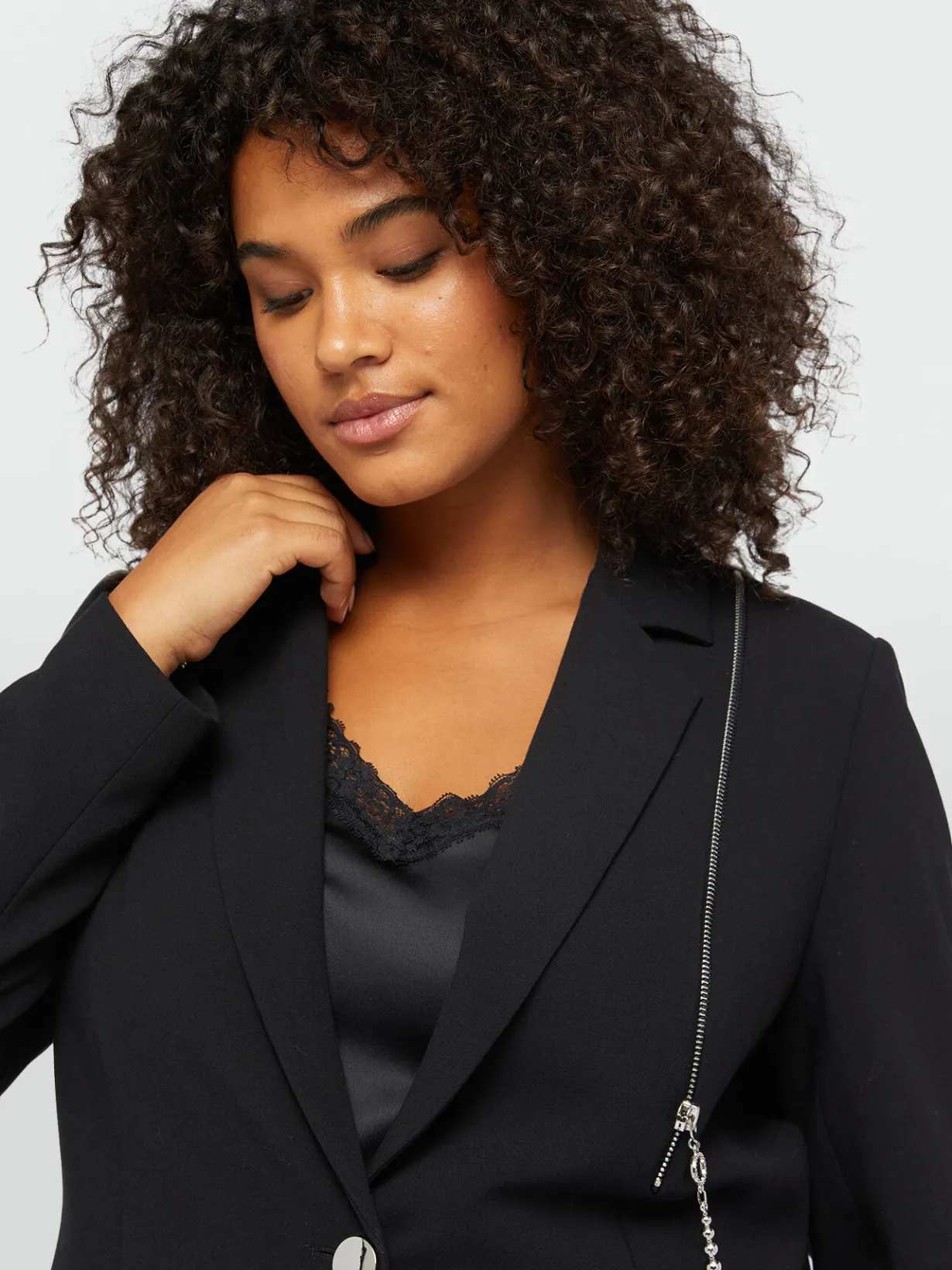 Fiorella Rubino Giacche E Blazer|Blazer Con Dettagli Zip