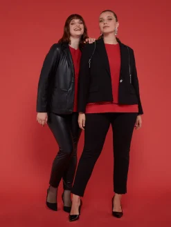 Fiorella Rubino Giacche E Blazer|Blazer Con Dettagli Zip