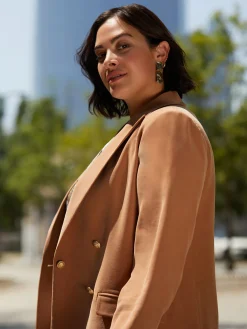 Fiorella Rubino Giacche E Blazer|Completi Colorati|Blazer Con Fodera Animalier