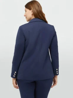 Fiorella Rubino Giacche E Blazer|Completi Colorati|Blazer Con Spilla In Viscosa LENZING™ ECOVERO™