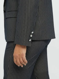 Fiorella Rubino Giacche E Blazer|Completi Colorati|Blazer In Tessuto Gessato