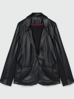 Fiorella Rubino Cappotti E Giubbotti|Giacche E Blazer|Blazer In Tessuto Spalmato