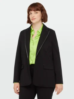 Fiorella Rubino Giacche E Blazer|Blazer In Viscosa LENZING™ ECOVERO™ Con Bordi