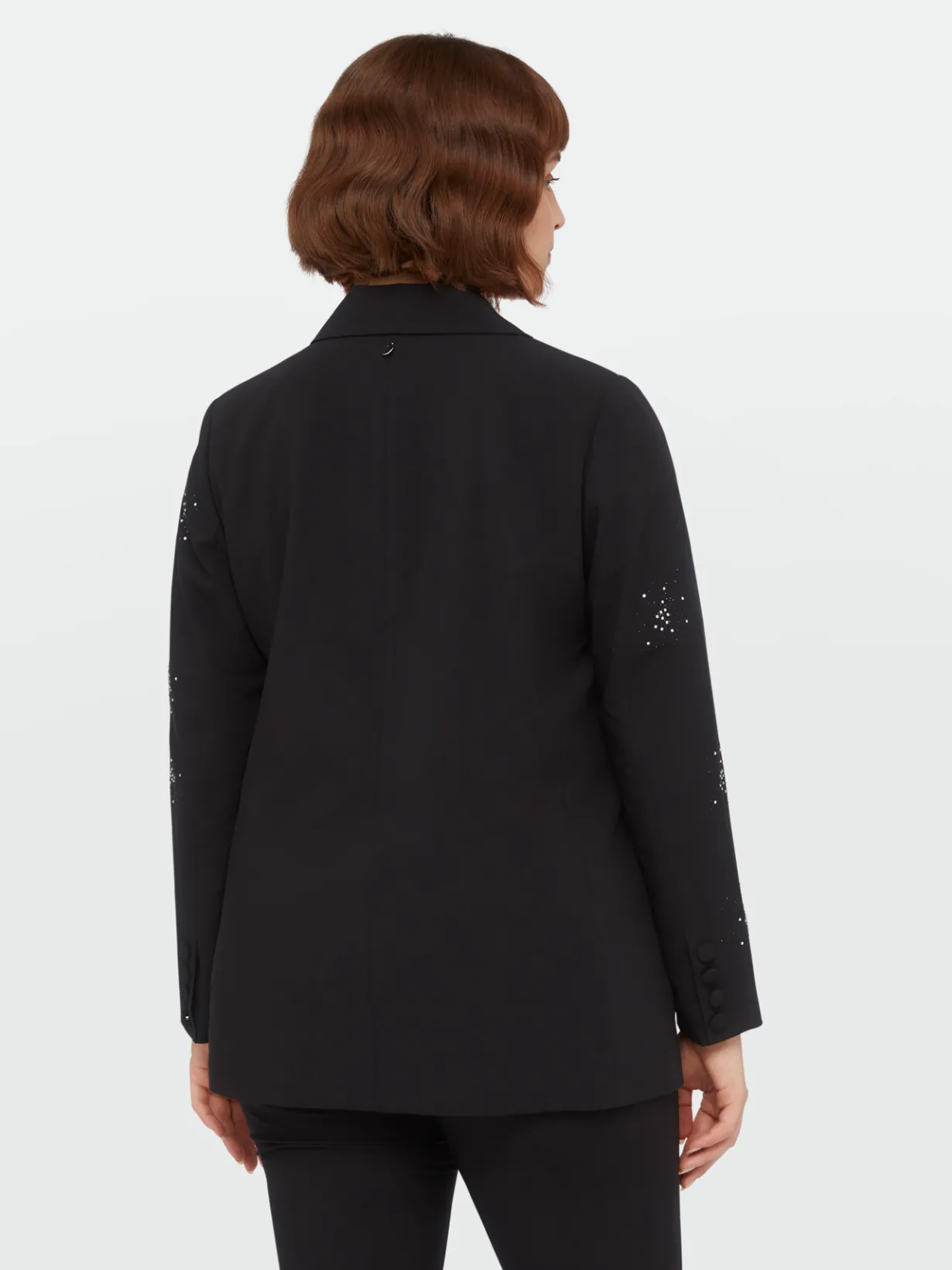 Fiorella Rubino Giacche E Blazer|Blazer Lungo Con Punti Luce