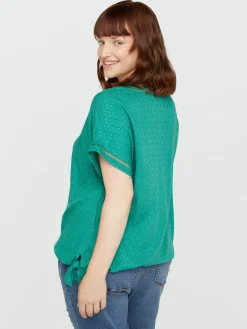 Fiorella Rubino Camicie E Bluse|Completi Colorati|Blusa A Disegni Etnici In Viscosa LENZING™ ECOVERO™