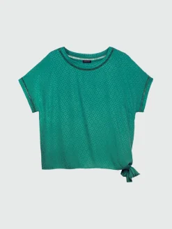 Fiorella Rubino Camicie E Bluse|Completi Colorati|Blusa A Disegni Etnici In Viscosa LENZING™ ECOVERO™