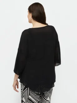 Fiorella Rubino Camicie E Bluse|Blusa Ampia Con Coulisse In Vita