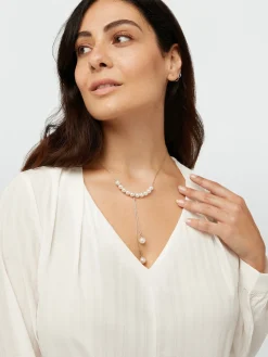Fiorella Rubino Camicie E Bluse|Completi Colorati|Blusa Con Collana In Perle