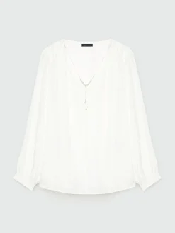 Fiorella Rubino Camicie E Bluse|Completi Colorati|Blusa Con Collana In Perle