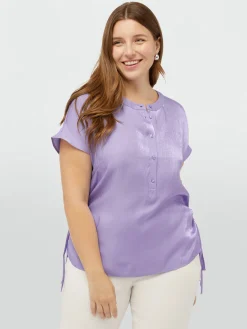 Fiorella Rubino Camicie E Bluse|Blusa Con Coulisse Laterali