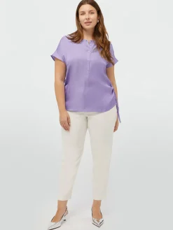 Fiorella Rubino Camicie E Bluse|Blusa Con Coulisse Laterali