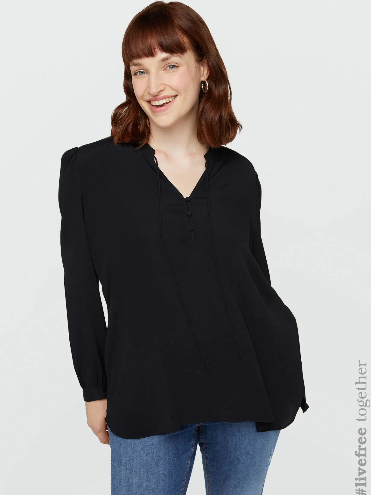 Fiorella Rubino Camicie E Bluse|Blusa In Viscosa LENZING™ ECOVERO™