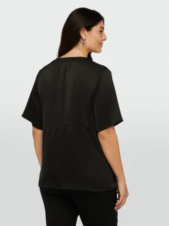 Fiorella Rubino Camicie E Bluse|Blusa In Viscosa LENZING™ ECOVERO™ Con Nodo