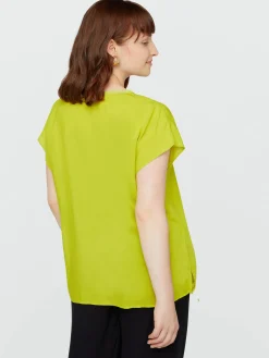Fiorella Rubino Camicie E Bluse|Blusa Lurex Con Lacci