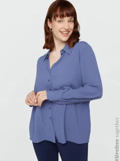 Fiorella Rubino Camicie E Bluse|Camicia In Viscosa LENZING™ ECOVERO™