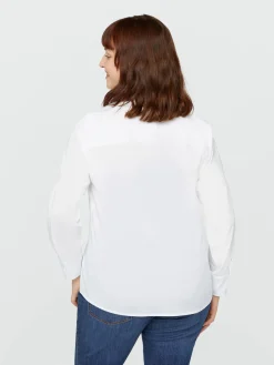 Fiorella Rubino Camicie E Bluse|Camicia Bianca In Popeline