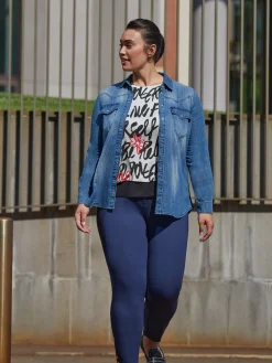 Fiorella Rubino Camicie E Bluse|Camicia In Denim