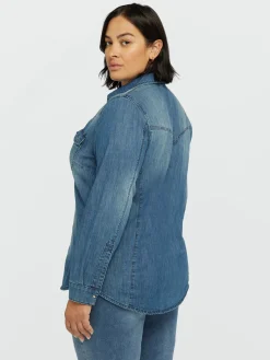Fiorella Rubino Camicie E Bluse|Camicia In Denim