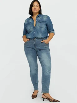 Fiorella Rubino Camicie E Bluse|Camicia In Denim