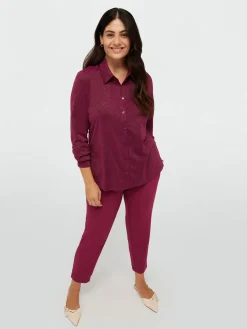Fiorella Rubino Camicie E Bluse|Completi Colorati|Camicia In Jersey Lurex