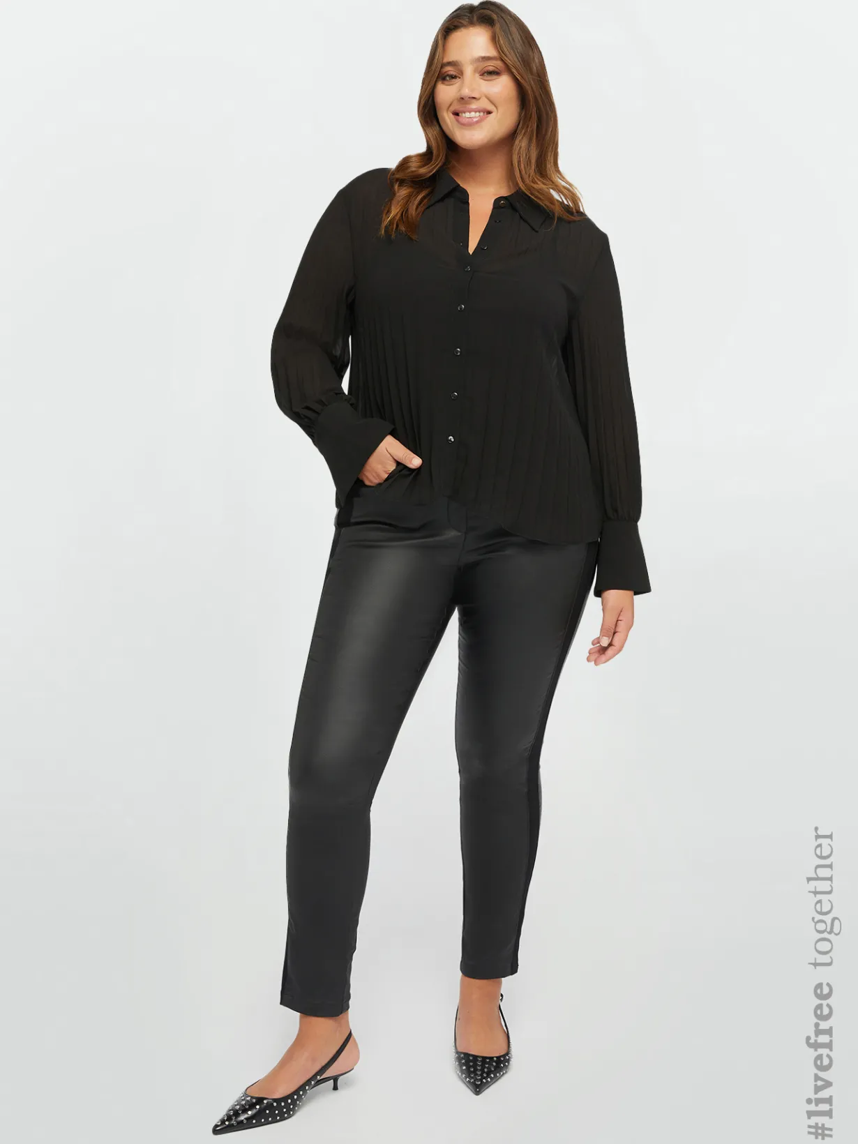 Fiorella Rubino Camicie E Bluse|Camicia Plissé