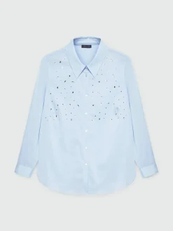 Fiorella Rubino Completi Colorati|Camicie E Bluse|Camicia Ricamata Con Strass