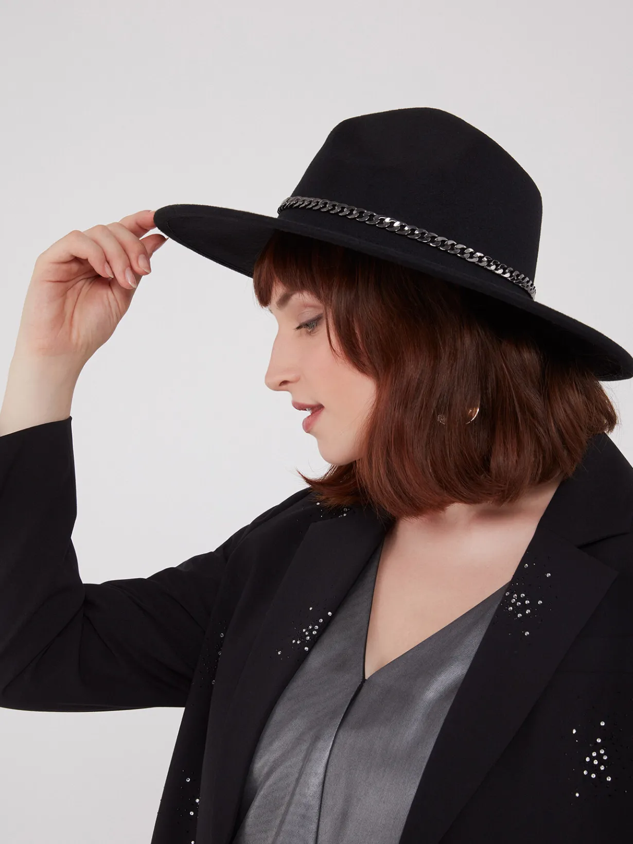 Fiorella Rubino Accessori|Cappello A Tesa Larga