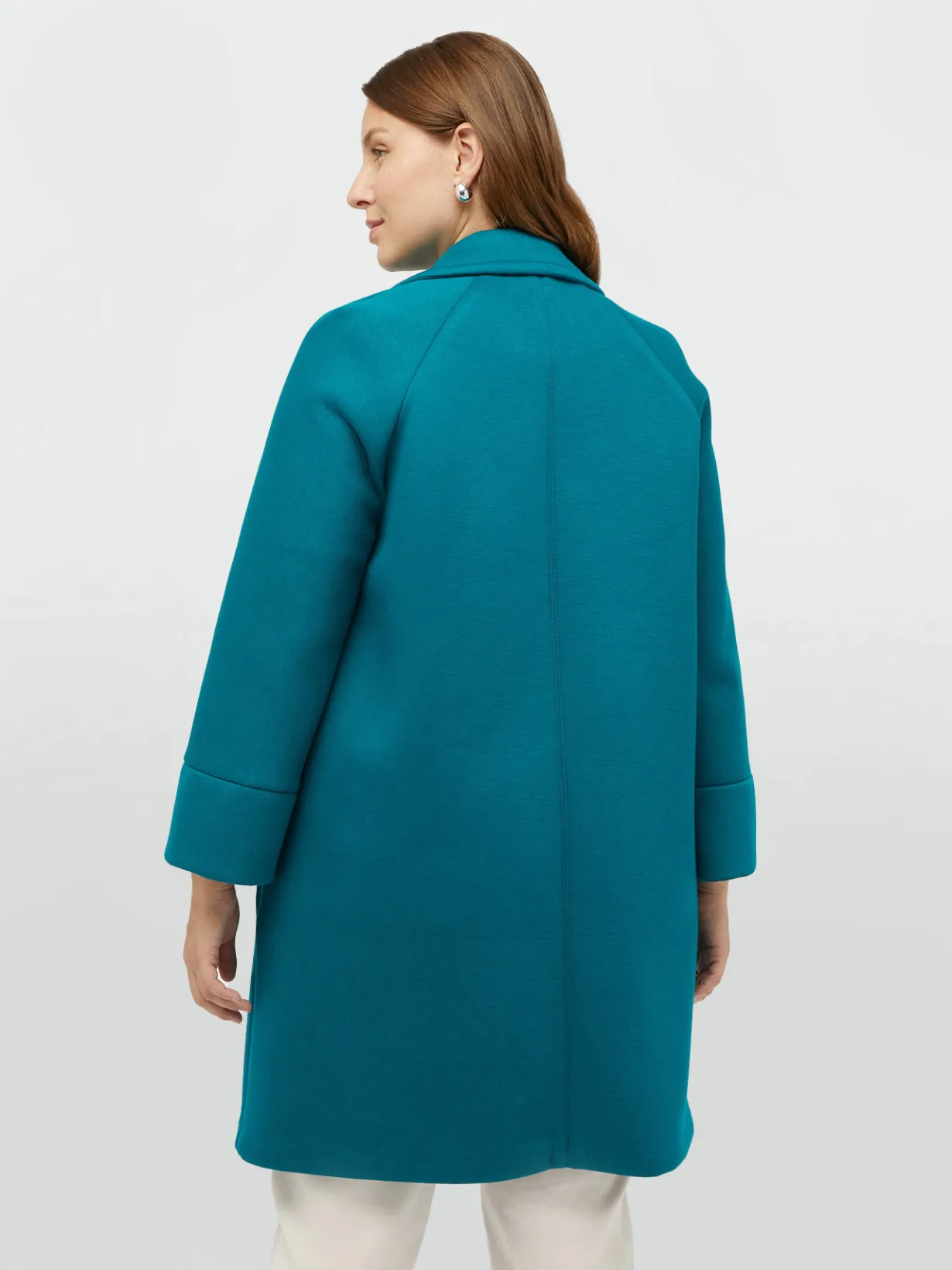 Fiorella Rubino Cappotti E Giubbotti|Cappotto Sfoderato In Scuba