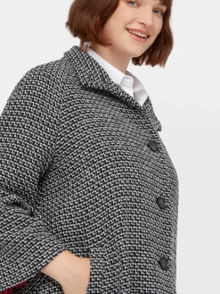 Fiorella Rubino Cappotti E Giubbotti|Cappotto Tinto Filo Con Bottoni