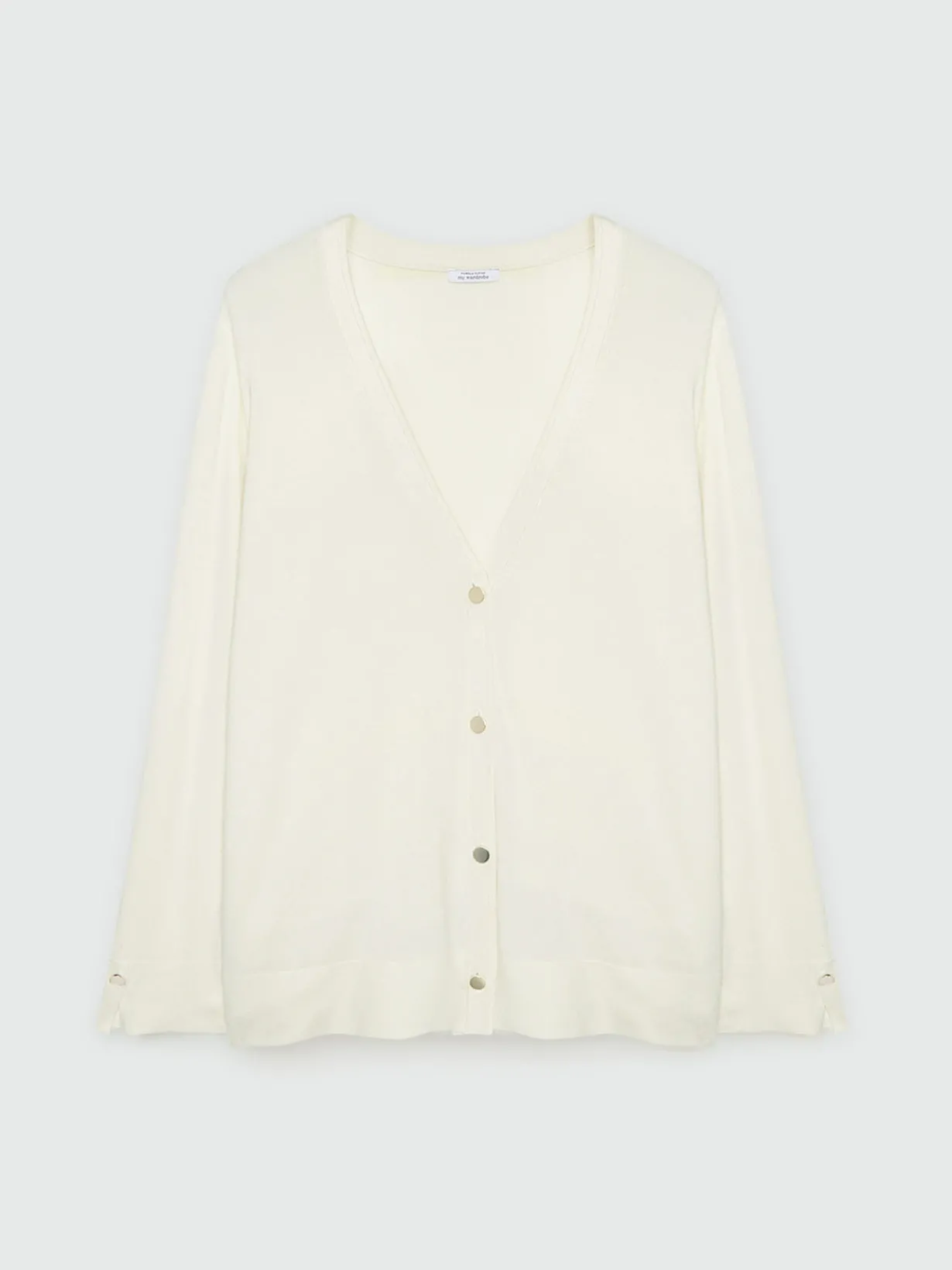 Fiorella Rubino Maglie E Felpe|Cardigan Con Bottoni In Viscosa LENZING™ ECOVERO™