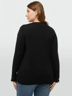 Fiorella Rubino Maglie E Felpe|Cardigan Con Bottoni In Viscosa LENZING™ ECOVERO™