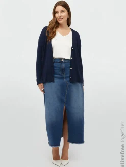 Fiorella Rubino Maglie E Felpe|Cardigan Con Bottoni In Viscosa LENZING™ ECOVERO™