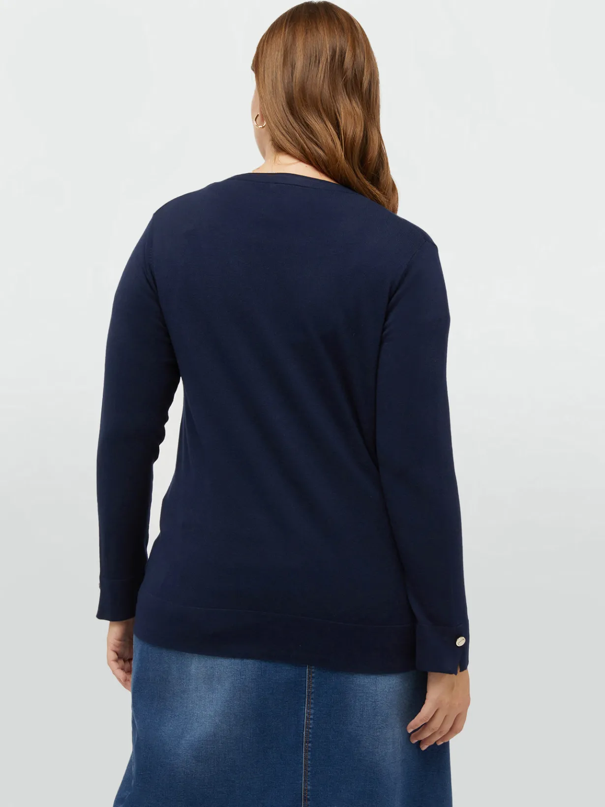 Fiorella Rubino Maglie E Felpe|Cardigan Con Bottoni In Viscosa LENZING™ ECOVERO™