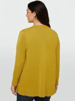 Fiorella Rubino Maglie E Felpe|Cardigan In Viscosa LENZING™ ECOVERO™