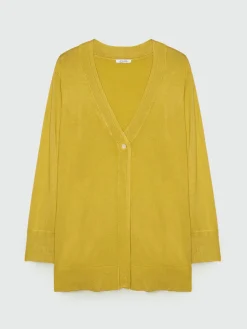 Fiorella Rubino Maglie E Felpe|Cardigan In Viscosa LENZING™ ECOVERO™