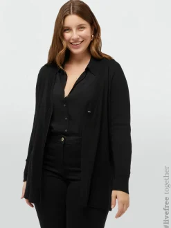 Fiorella Rubino Maglie E Felpe|Cardigan In Viscosa LENZING™ ECOVERO™