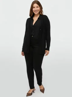 Fiorella Rubino Maglie E Felpe|Cardigan In Viscosa LENZING™ ECOVERO™