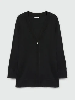 Fiorella Rubino Maglie E Felpe|Cardigan In Viscosa LENZING™ ECOVERO™
