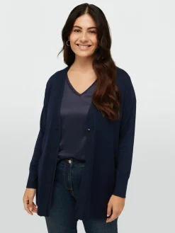 Fiorella Rubino Maglie E Felpe|Cardigan In Viscosa LENZING™ ECOVERO™