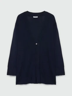 Fiorella Rubino Maglie E Felpe|Cardigan In Viscosa LENZING™ ECOVERO™