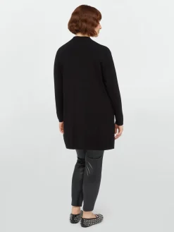Fiorella Rubino Maglie E Felpe|Cardigan Lungo Aperto Davanti