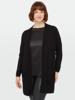 Fiorella Rubino Maglie E Felpe|Cardigan Lungo Aperto Davanti