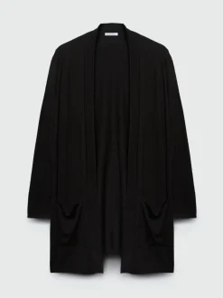 Fiorella Rubino Maglie E Felpe|Cardigan Lungo Aperto Davanti
