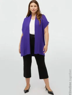 Fiorella Rubino Maglie E Felpe|Cardigan Lungo In Viscosa LENZING™ ECOVERO™