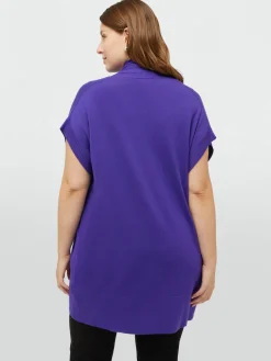 Fiorella Rubino Maglie E Felpe|Cardigan Lungo In Viscosa LENZING™ ECOVERO™