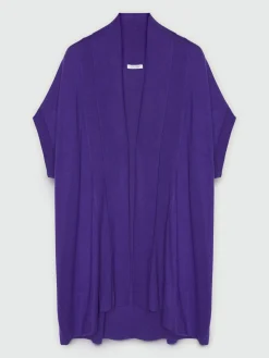 Fiorella Rubino Maglie E Felpe|Cardigan Lungo In Viscosa LENZING™ ECOVERO™