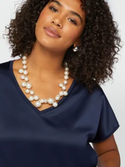 Fiorella Rubino Accessori|Collana Con Maxi Perle