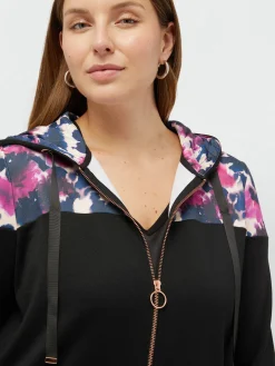 Fiorella Rubino Maglie E Felpe|Felpa Con Inserti Stampati