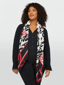 Fiorella Rubino Accessori|Foulard Con Loghi Stampati